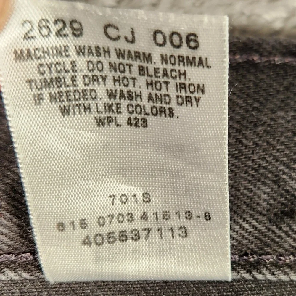 Levi's 550 Relaxed Fit Jeans Mens W32 L32 Black Excellent Faded Denim Tapered